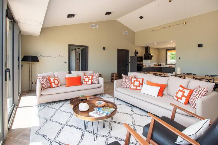 Villa pour 12 personnes, avec vue et vue sur le lac ainsi que piscine et jardin dans le Gers - 4