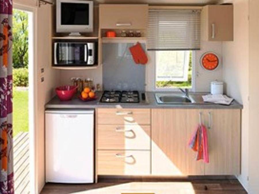 Camping Les Bonnets - Mobilheim 2 personen - Super Astria - 1 Schlafzimmer in Neffes, Gap und Umgebung