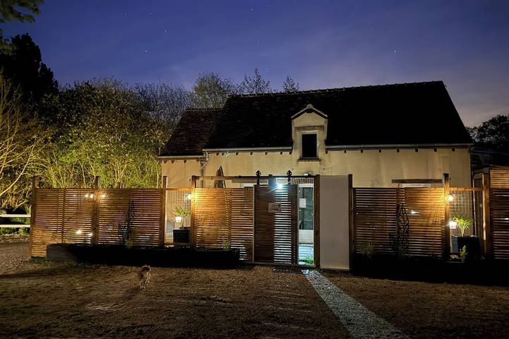 Maison de vacances pour 4 personnes, avec piscine et jardin