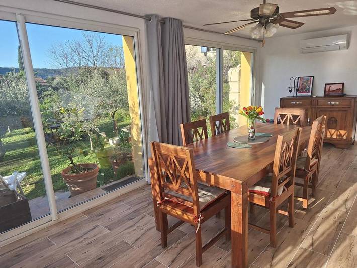 Maison de vacances pour 6 personnes, avec Terrasse ainsi que Jardin et Vue