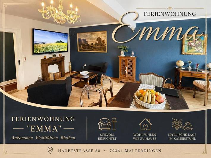 Ferienwohnung für 6 Personen, mit Terrasse und Ausblick