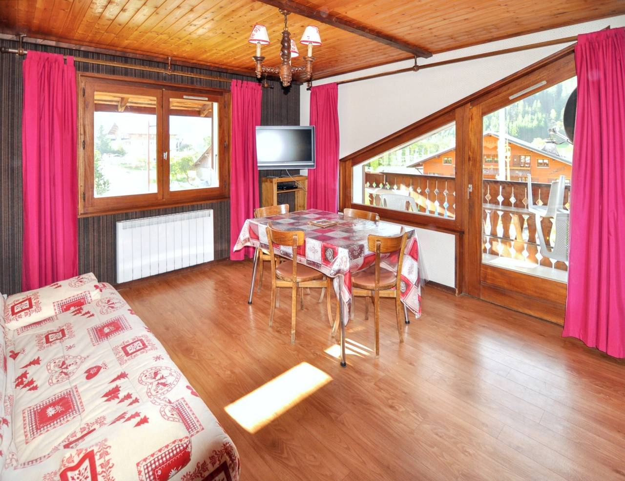 Appartement entier, Appartement chaleureux La Chapelle-d'Abondance 41 m² vue montagne in La Chapelle-d'Abondance, Les Portes du Soleil