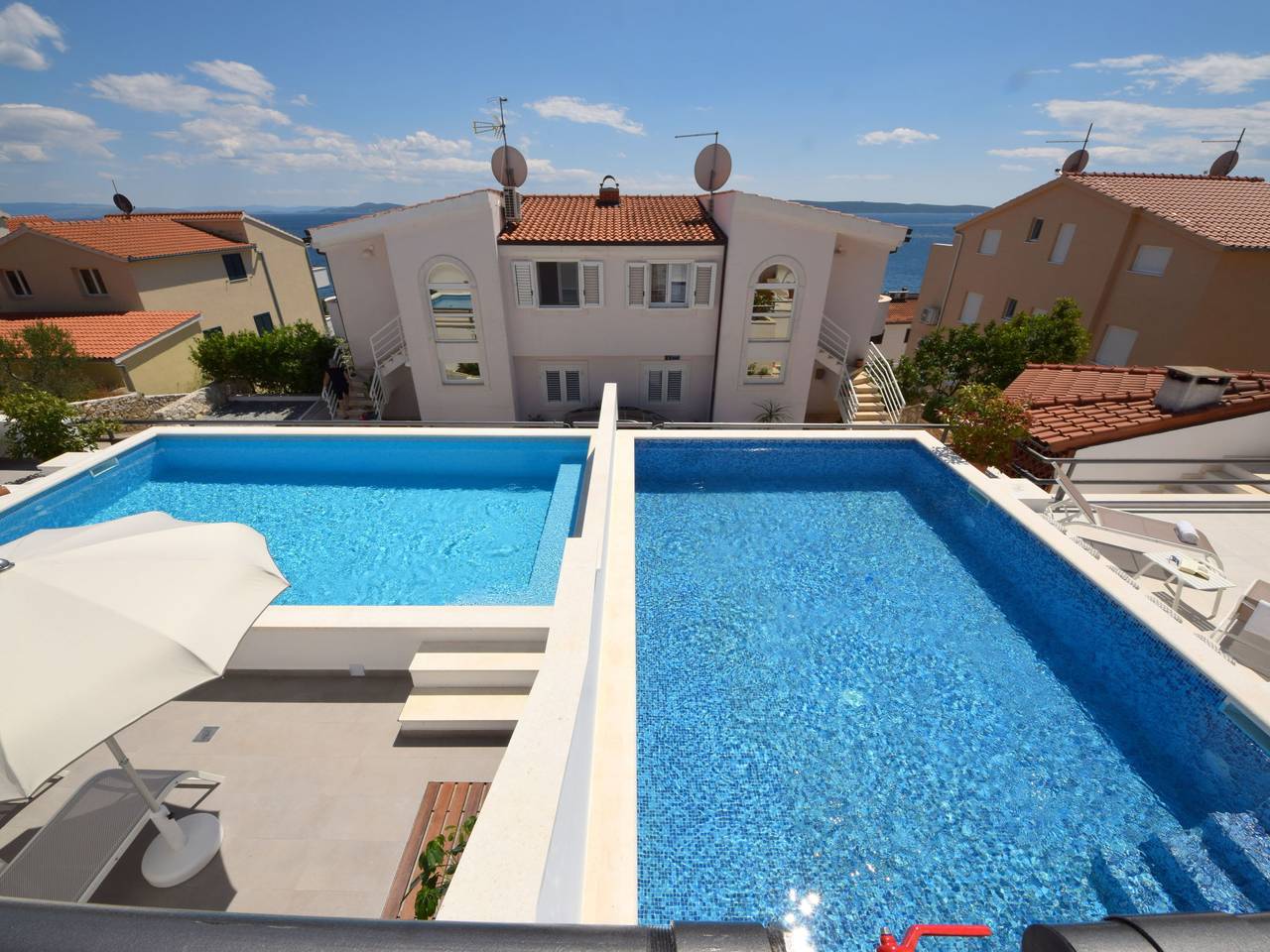 Ganze Wohnung, Villa Meri in Okrug Gornji, Ciovo