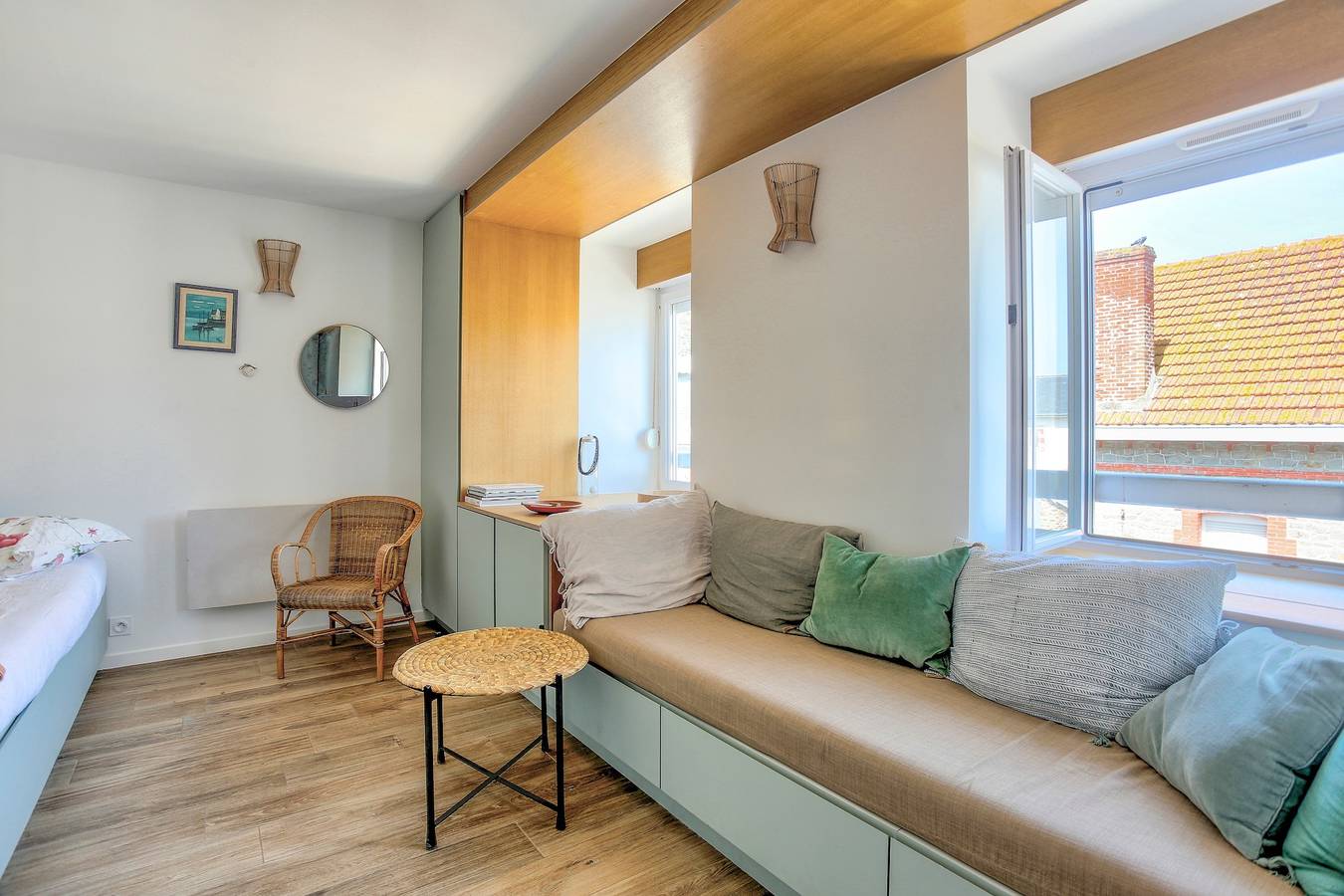 Appartement entier, La Florette - Studio avec vue mer in Pléneuf-Val-André, Côte d’Émeraude