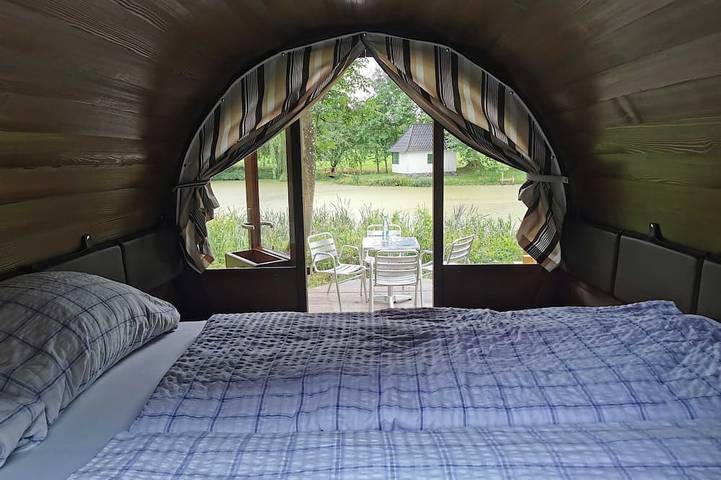 Blockhütte für 2 Personen, mit Terrasse in Stoltebüll - 2