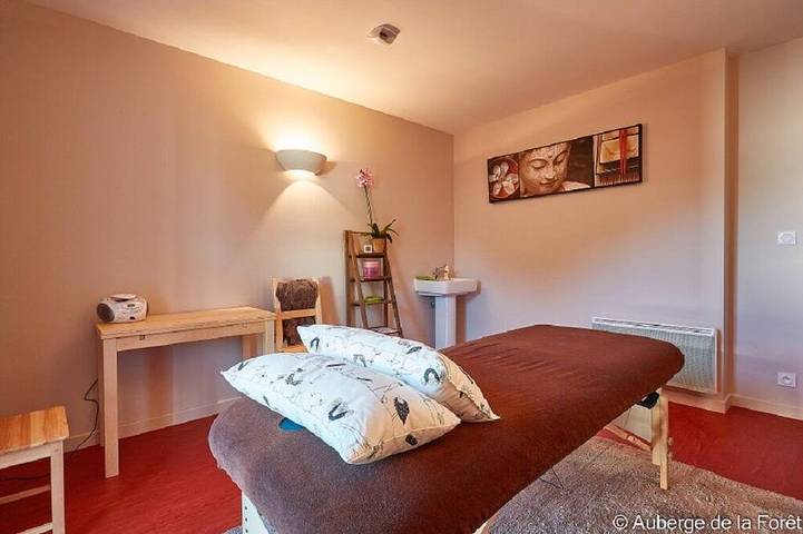 Gîte pour 4 personnes, avec terrasse ainsi que jardin et piscine à Le Gâvre - 4