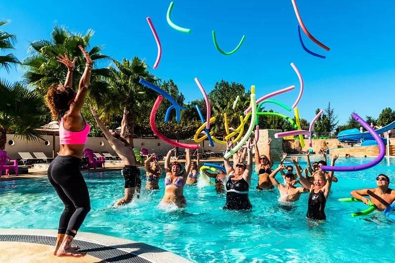 Mobil Home 3 estancias 4 People Climated in Elna, Côte d'Améthyste