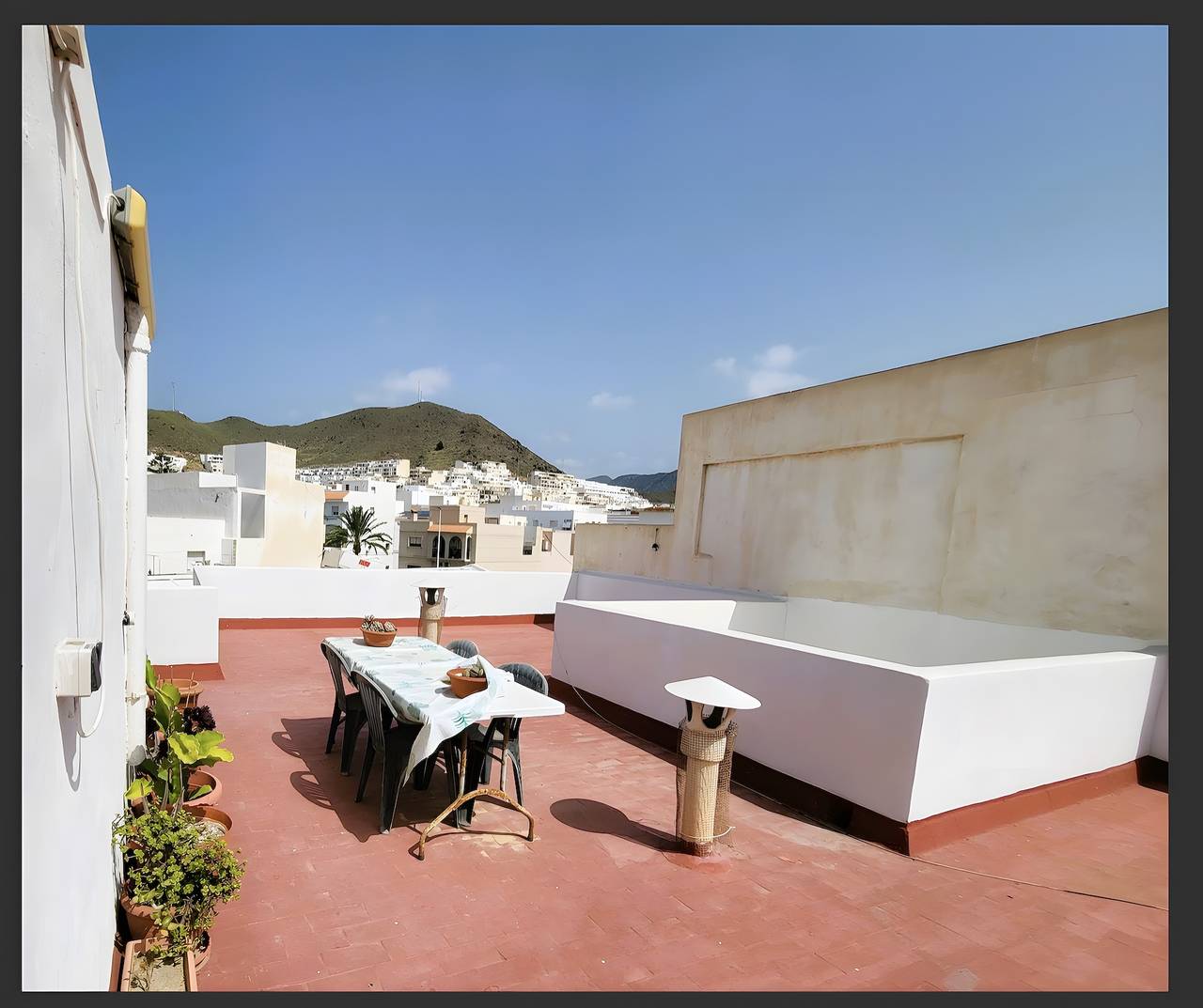 Appartamento intero, Casa vacanze 'Mirador De Sorbas' con balcone e aria condizionata in Carboneras, Costa de Almeria