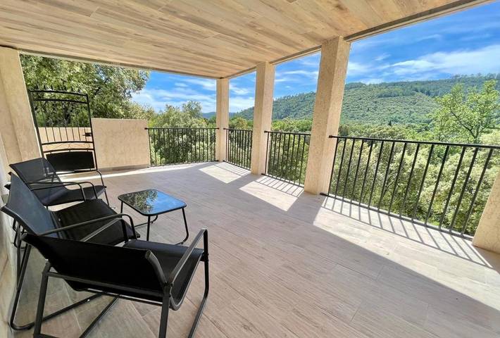 Gîte pour 6 personnes, avec vue et terrasse à Corbès - 3