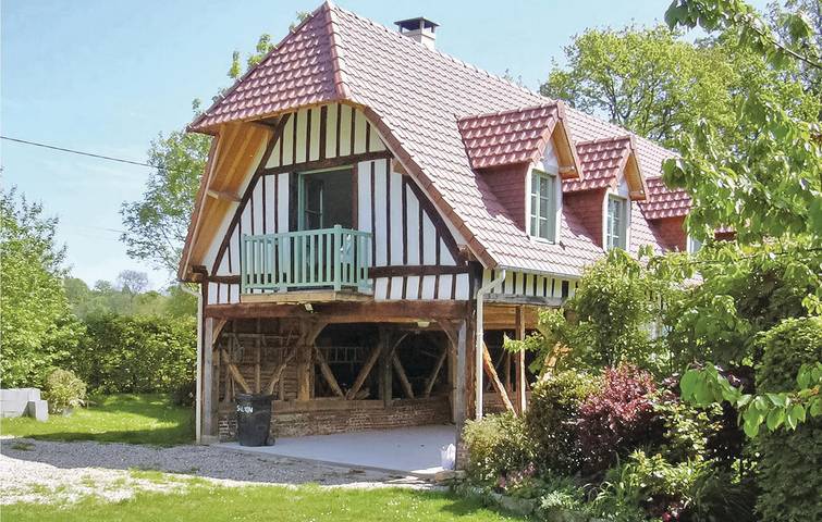 Cottage pour 5 personnes, avec jardin à Houdetot