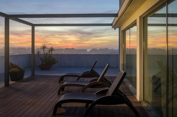 Hotel para 3 pessoas, com Terraço e Jardim e ainda Vista em Aver-o-Mar