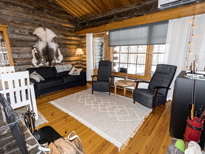 Sallan savu e in Sallatunturi, Lappland