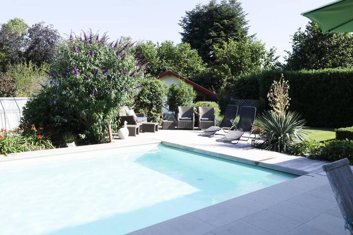 Chambre d’hôte pour 2 personnes, avec Terrasse et Jardin ainsi que Piscine et Vue à Spa - 2