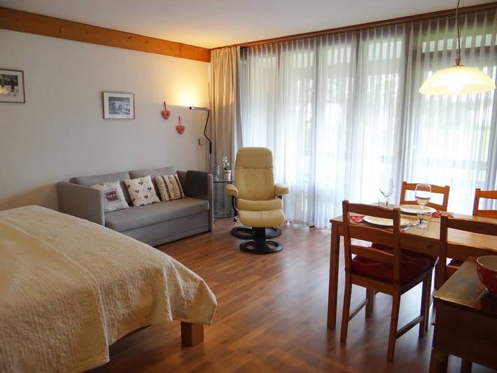 Gîte pour 2 personnes, avec piscine ainsi que balcon et sauna à Engelberg - 4