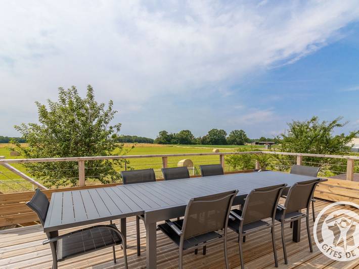Gîte pour 6 personnes, avec Terrasse et Jardin