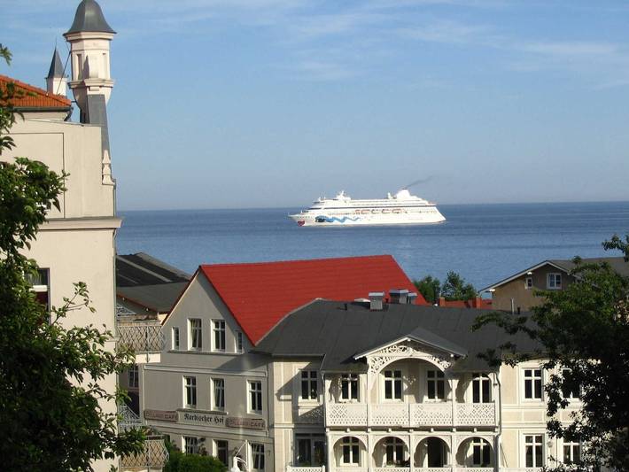 Ferienwohnung für 3 Personen, mit Seeblick und Terrasse, mit Haustier in Sassnitz