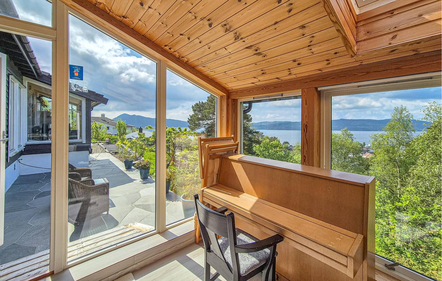 Apartamento vacacional entero, Apartamento de vacaciones para 2 personas con terraza in Bergenhus, Bergen