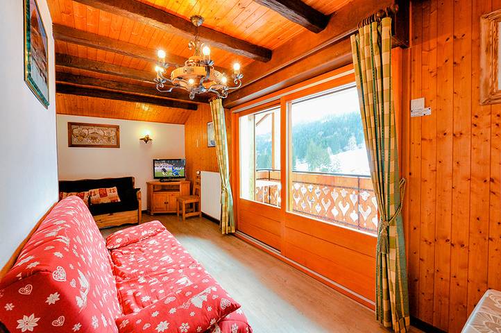 Apartamento vacacional entero, Apartamento de vacaciones para 10 personas con balcón in Châtel, Les Portes du Soleil