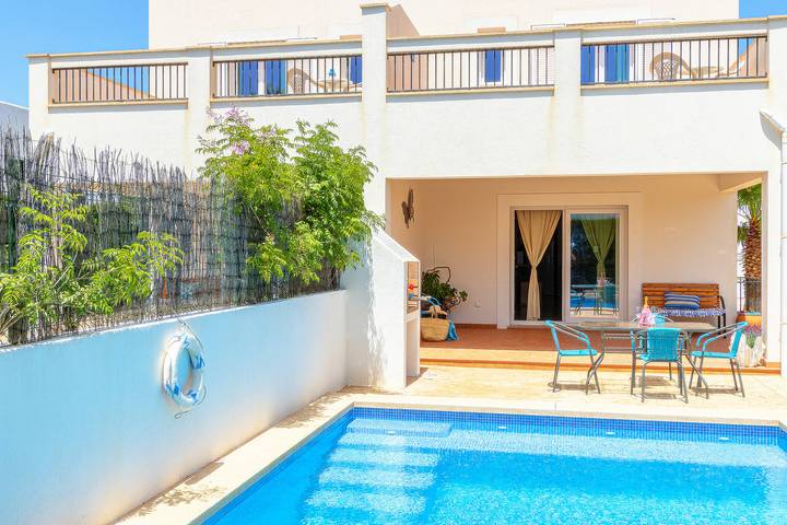 Villa Lagoa | Saltwater Pool & Walk to the Beach in Cala d'Or, Santanyí