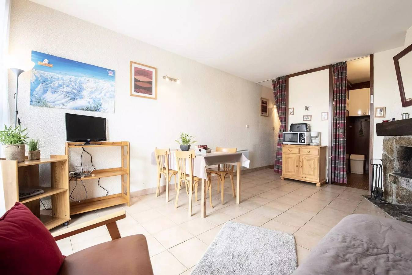 Ganzes Studio, Ferienwohnung 4 Personen in Saint Lary Pla d'Adet in Saint-Lary-Soulan, Nationalpark Pyrenäen