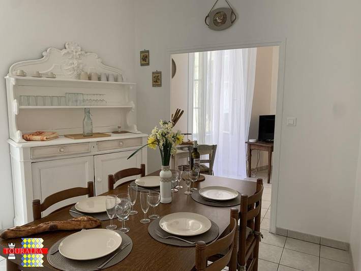 Appartement de vacances pour 5 personnes, avec Jardin