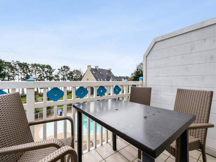 Gîte pour 5 personnes, avec balcon et piscine, animaux acceptés dans Cap Coz - 4
