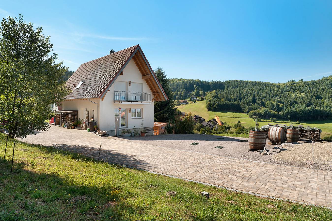 Ganze Wohnung, Apartment 'Weitblick' mit Bergblick und Wlan in Sasbachwalden, Mittlerer Schwarzwald