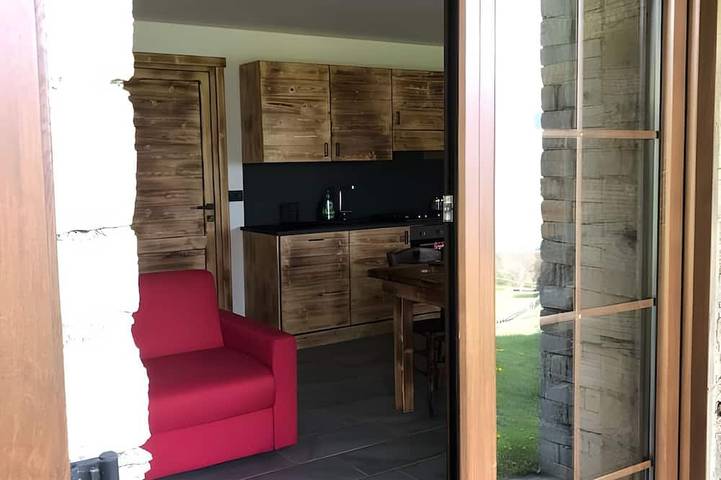 Appartamento intero, Bergoase giardino appartamento vacanze Poira Vero in Mello, Alpi del Bernina