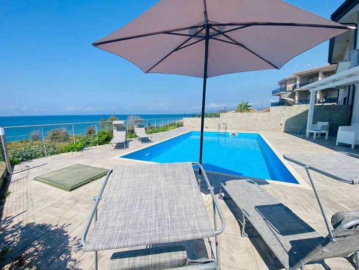 Villa per 9 persone, con piscina e balcone nonché panorama - 1