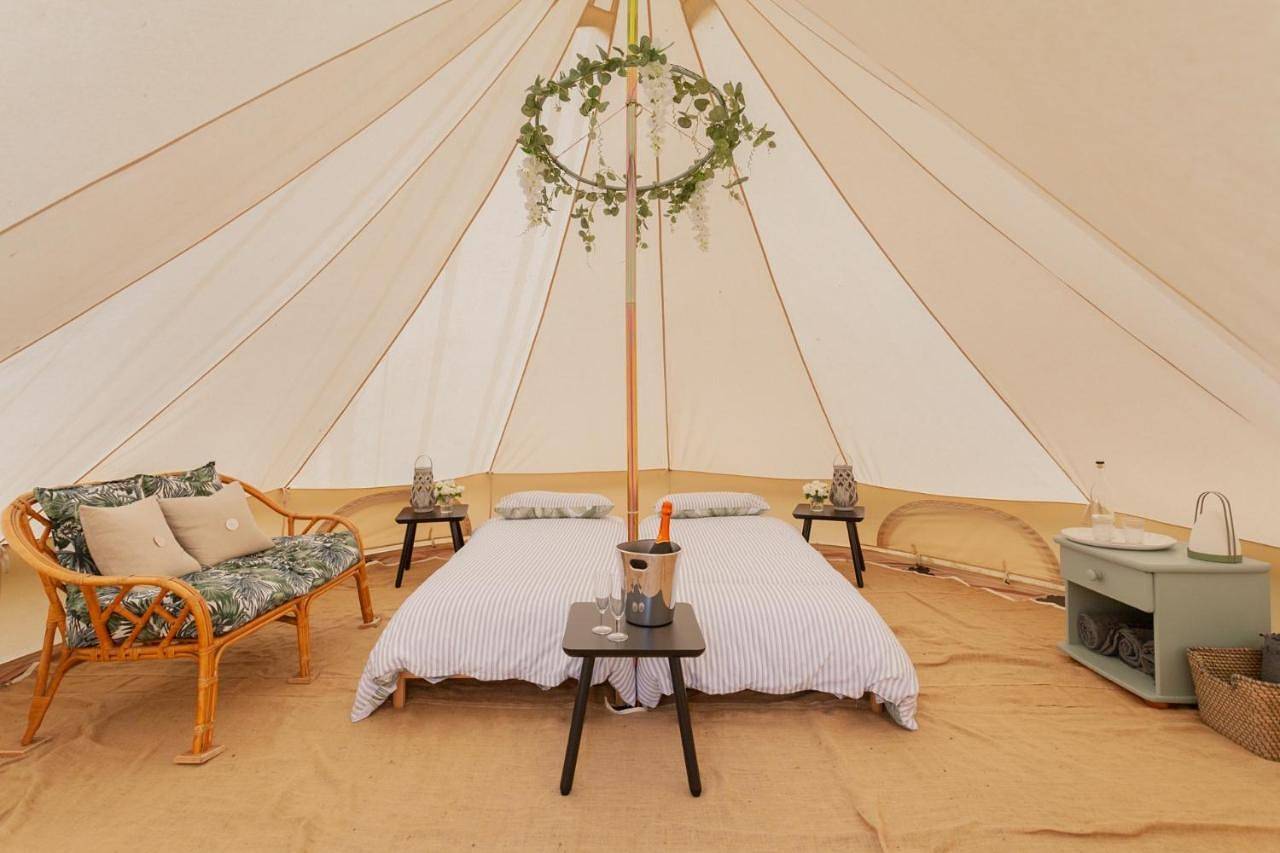 Tent in Lough Neagh