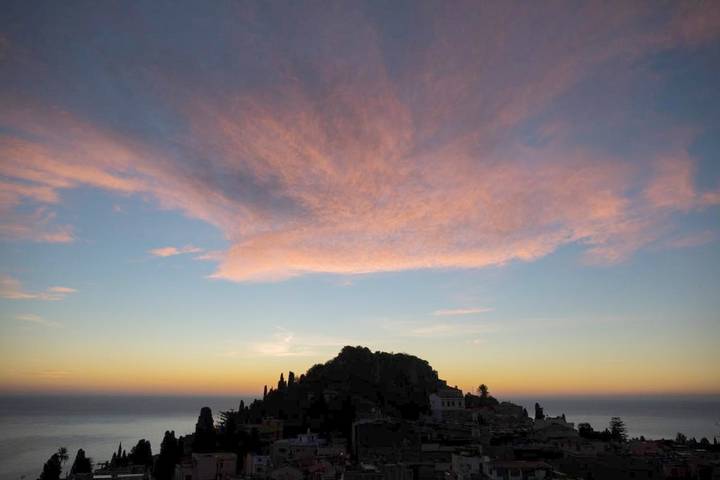 B&b voor 2 personen, met balkon en uitzicht in Taormina