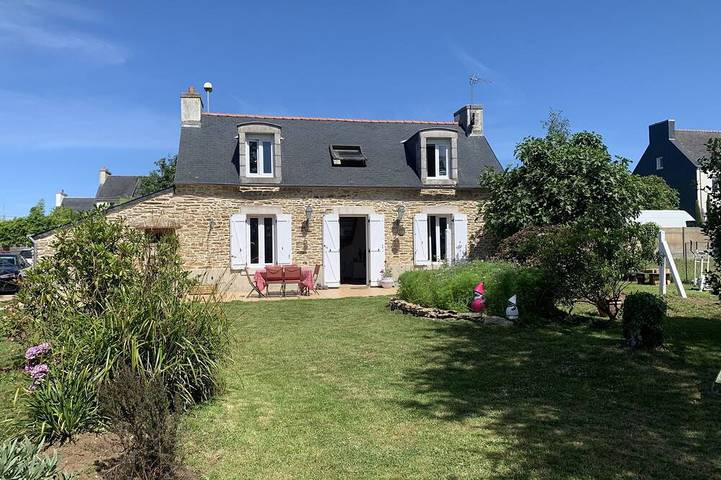 Maison de vacances pour 7 personnes, avec jardin et terrasse, animaux acceptés à Plonéour-Lanvern
