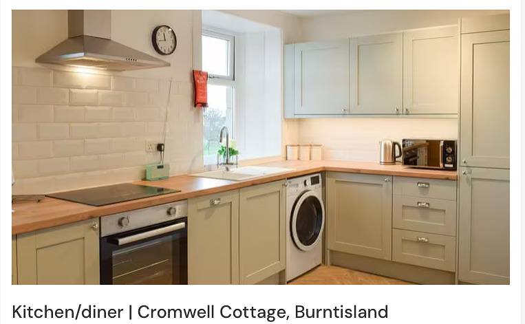 Ganze Ferienwohnung, Ferienwohnung für 4 Personen mit Meerblick in Burntisland, Region Fife