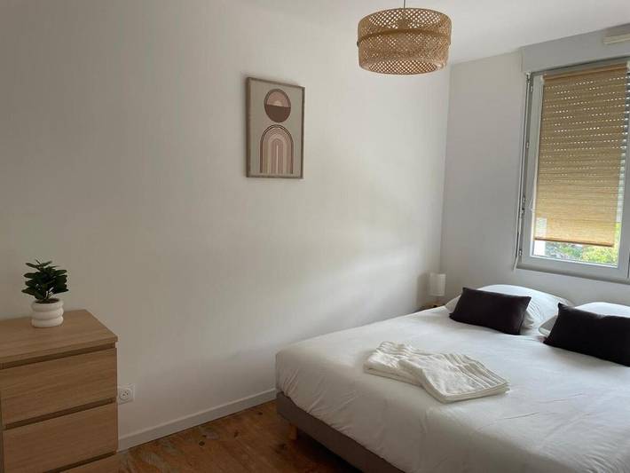 Gîte pour 6 personnes, avec terrasse et jardin, animaux acceptés à Talence - 4