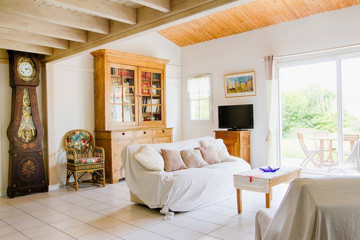 Casa de vacaciones para 6 personas, con terraza y jardín - 1