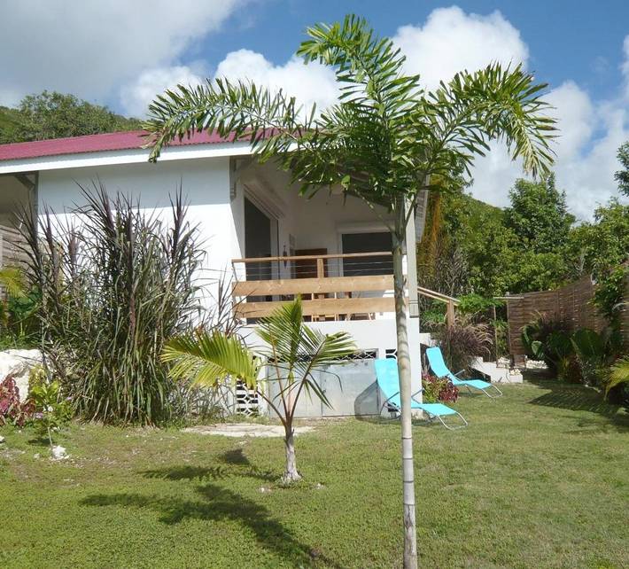 Maison de vacances pour 3 personnes, avec jardin et vue
