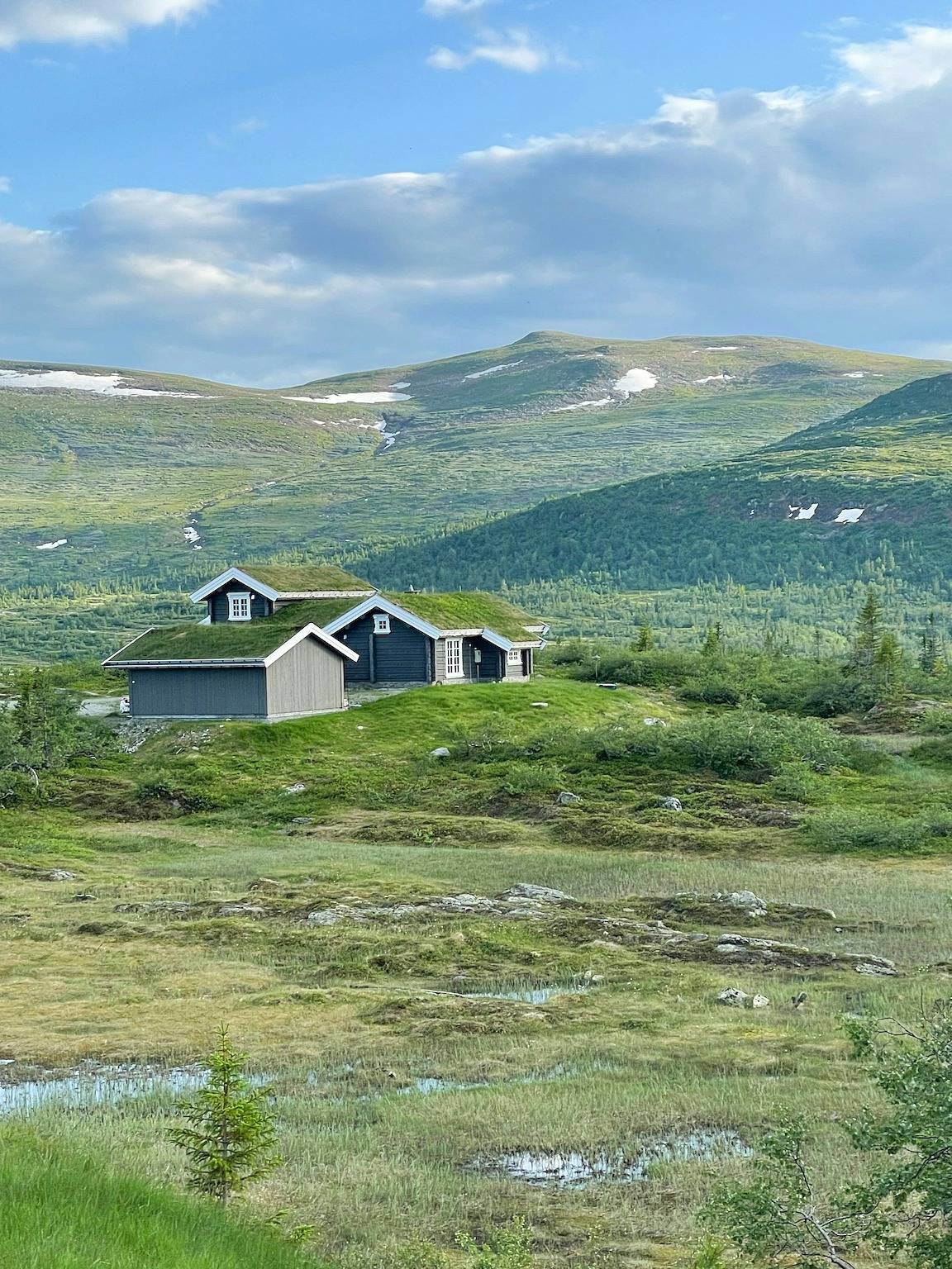 Design-Hütte in Høgevarde mit Panoramablick in Flå