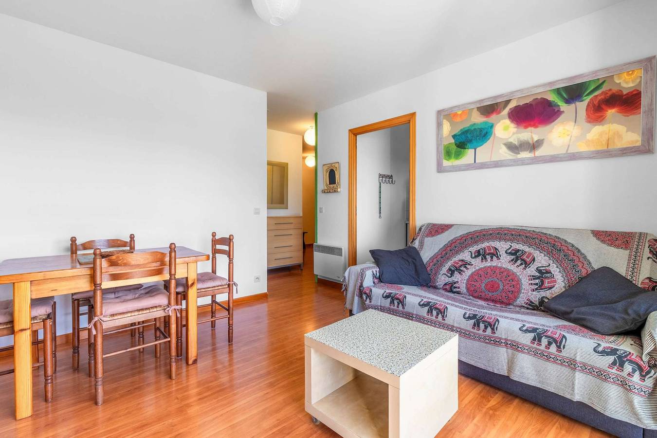 Appartement entier, Joli T2 avec grand jardin et parking in Hendaye, Région de Bayonne