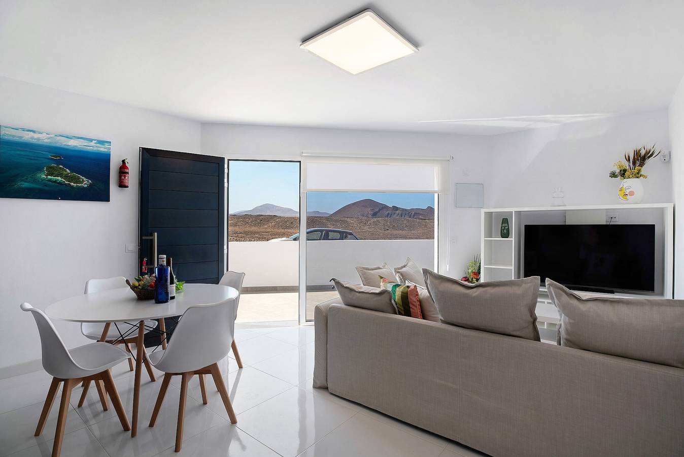 Maison de vacances « Coral 5 » avec terrasse partagée, Wi-Fi et climatisation in La Santa, Tinajo