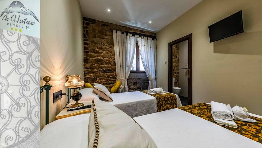 Maison d’hôte pour 2 personnes, avec terrasse et jardin à Palas de Rei - 3