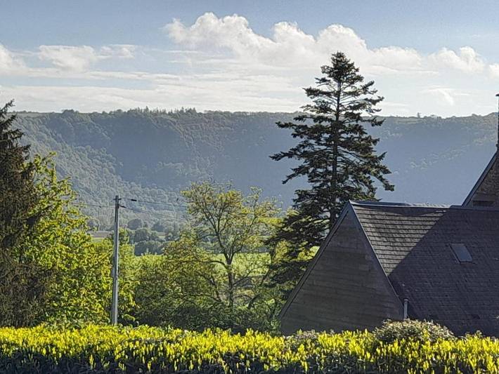 Tente pour 2 personnes, avec balcon ainsi que jardin et vue dans le Calvados - 2