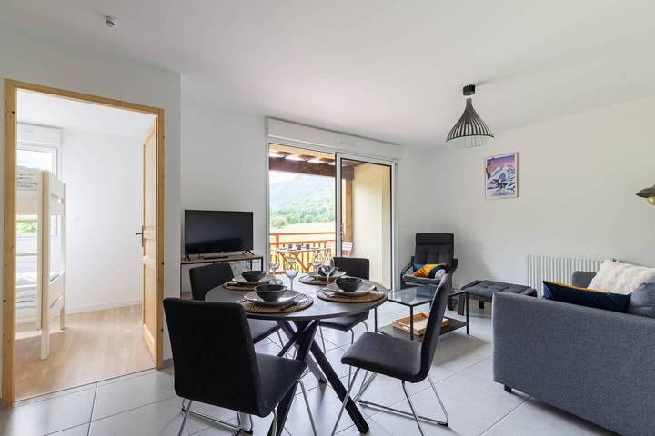 Gîte pour 4 personnes, avec balcon, adapté aux familles dans Lac de Génos-Loudenvielle - 2