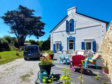 Maison d’hôte pour 2 personnes, avec vue et jardin à Le Palais