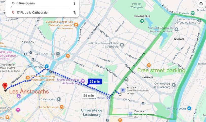 Gîte pour 6 personnes, avec vue dans Office De Tourisme De Strasbourg - 3