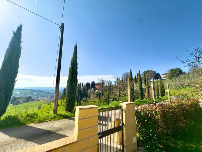 Ferienwohnung für 6 Personen, mit Ausblick und Garten