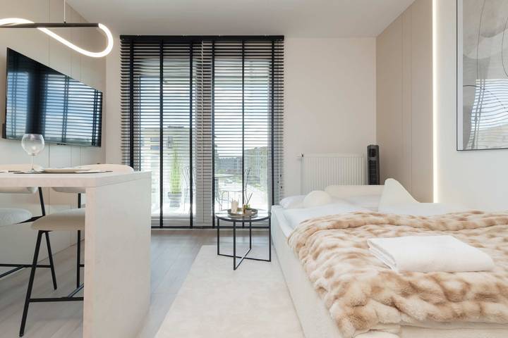 Studioleilighet for 2 personer, med balkong / terrasse i Gdańsk