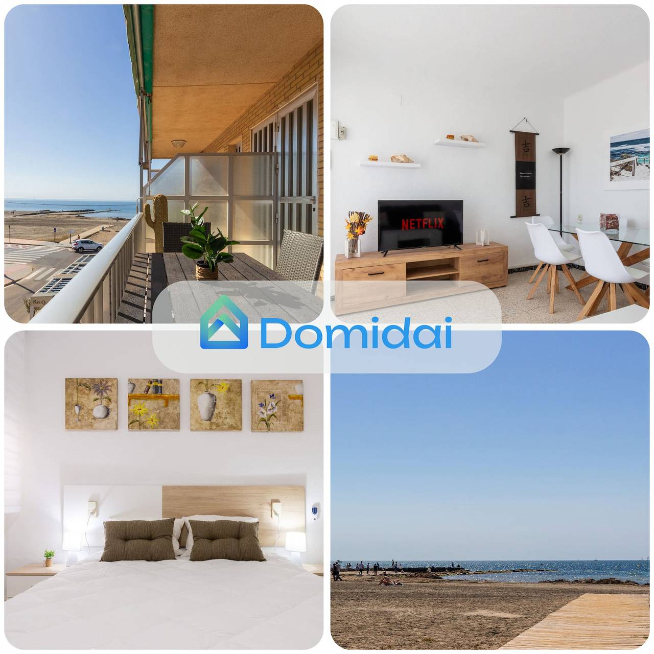 Hel leilighet, Ferieleilighet for 6 personer med terrasse in Gran Playa, Santa Pola