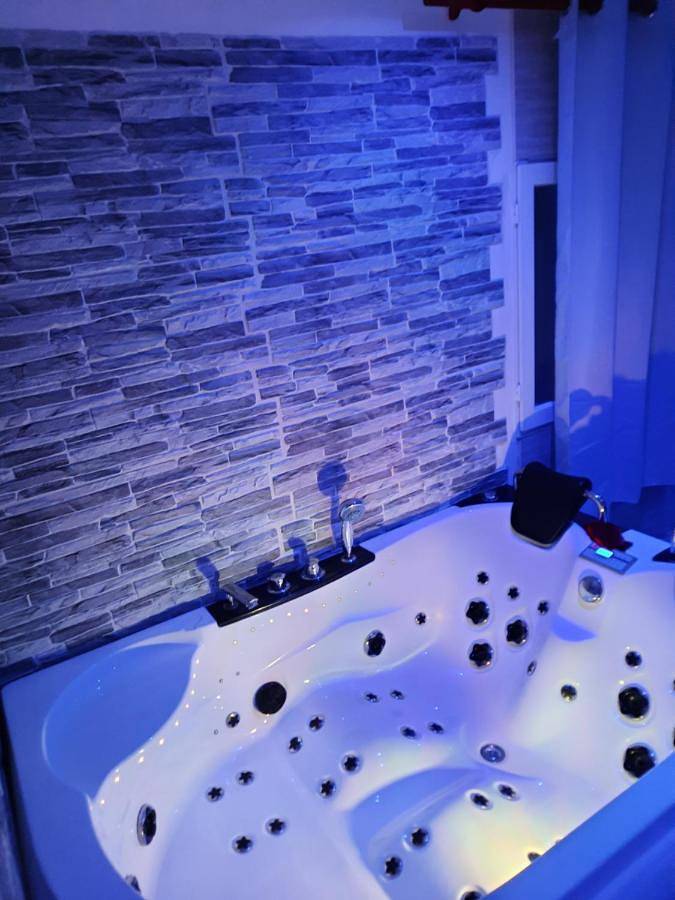 Chambre d’hôte pour 3 personnes, avec Jacuzzi et Terrasse ainsi que Jardin et Vue