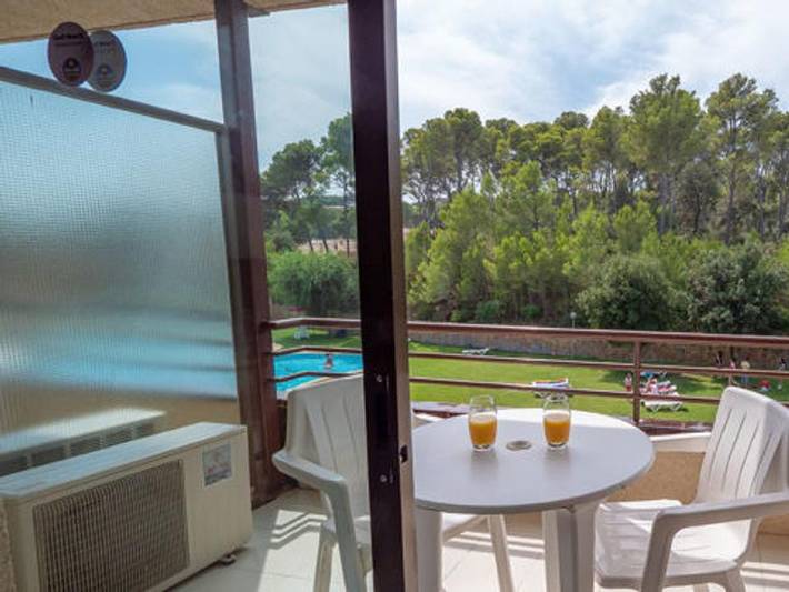 Bungalow pour 4 personnes, avec Balcon et Bassin pour enfant à Pals