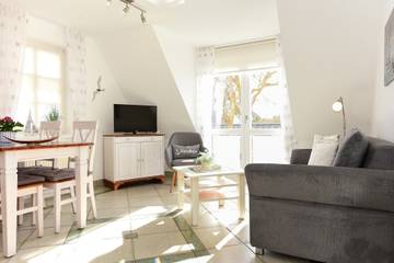 Ferienwohnung für 4 Personen, mit Sauna und Balkon, kinderfreundlich in Wrixum